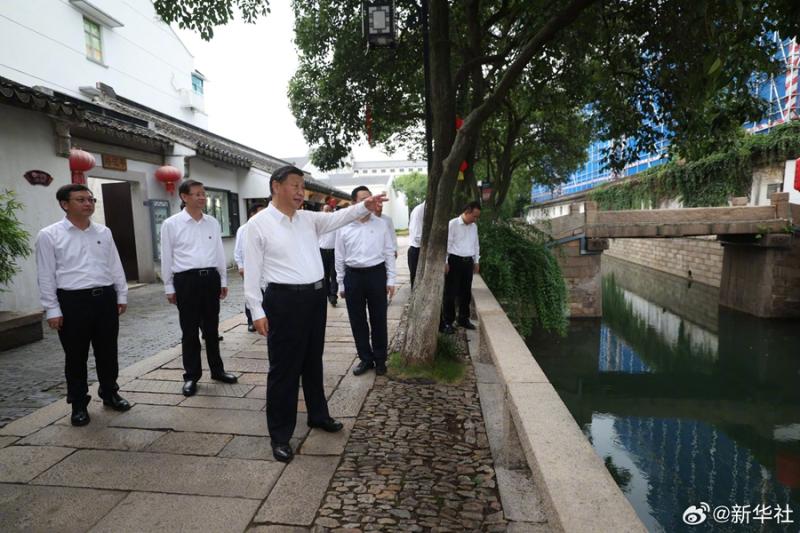 习近平在江苏苏州市考察调研(图7)