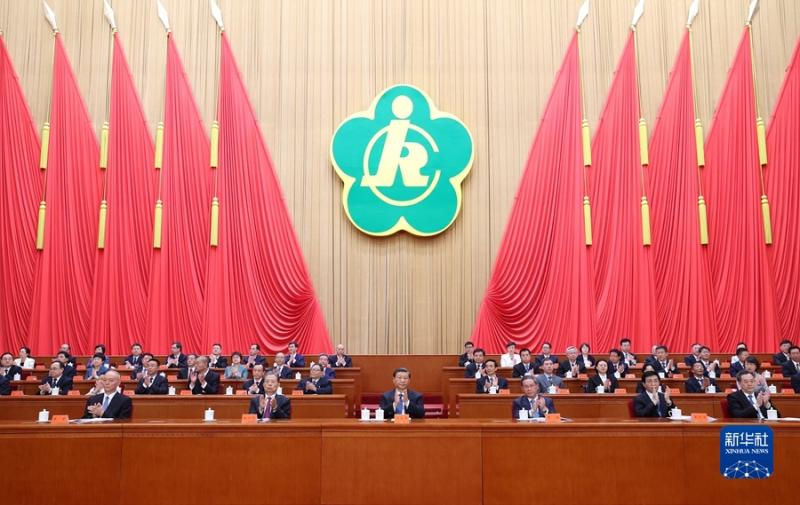 中国残疾人联合会第八次全国代表大会在京开幕 习近平李强赵乐际王沪宁蔡奇到会祝贺 丁薛祥代表党中央国务院致词(图3)