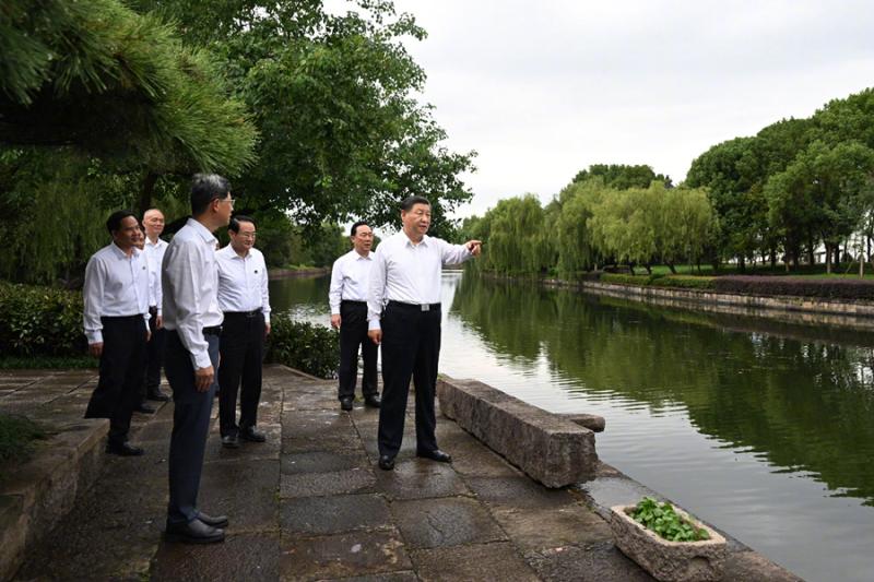 习近平在浙江绍兴市考察调研(图2)