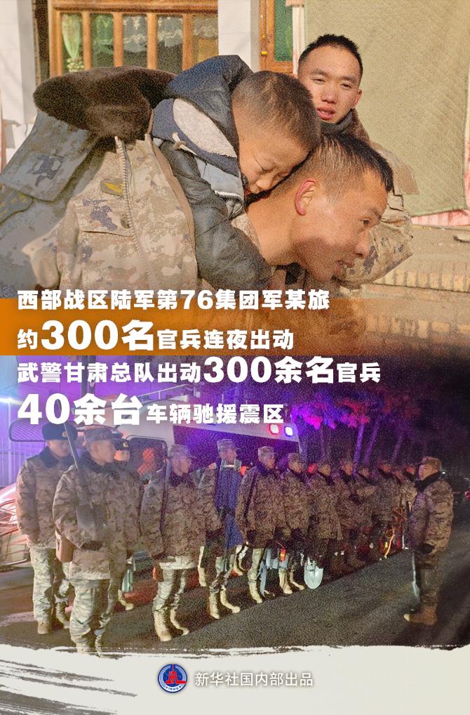 积石山6.2级地震｜尽最大努力保障人民群众生命财产安全——各方贯彻落实习近平总书记重要指示全力开展积石山地震大救援(图1)