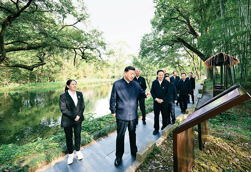 习近平：以美丽中国建设全面推进人与自然和谐共生的现代化(图2)