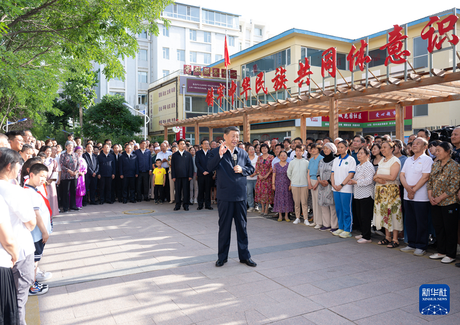 习近平在宁夏考察时强调 建设黄河流域生态保护和高质量发展先行区 在中国式现代化建设中谱写好宁夏篇章(图8)