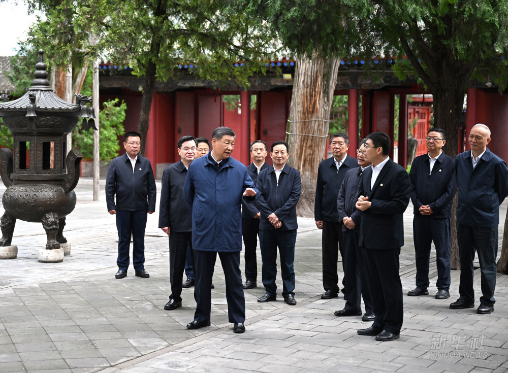 习近平在陕西宝鸡市和甘肃天水市考察调研(图4)