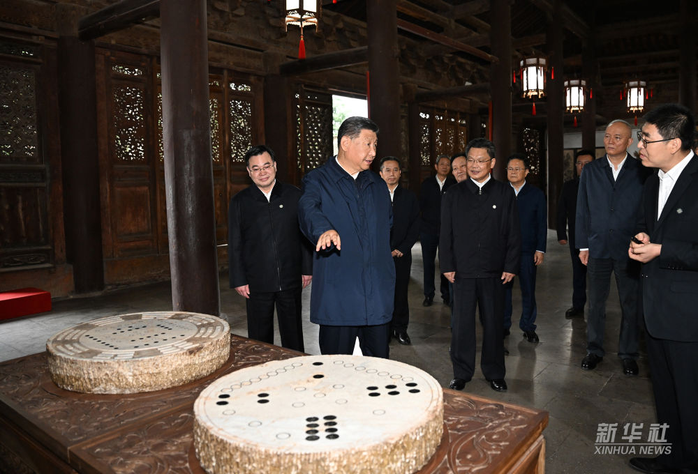 习近平在陕西宝鸡市和甘肃天水市考察调研(图5)