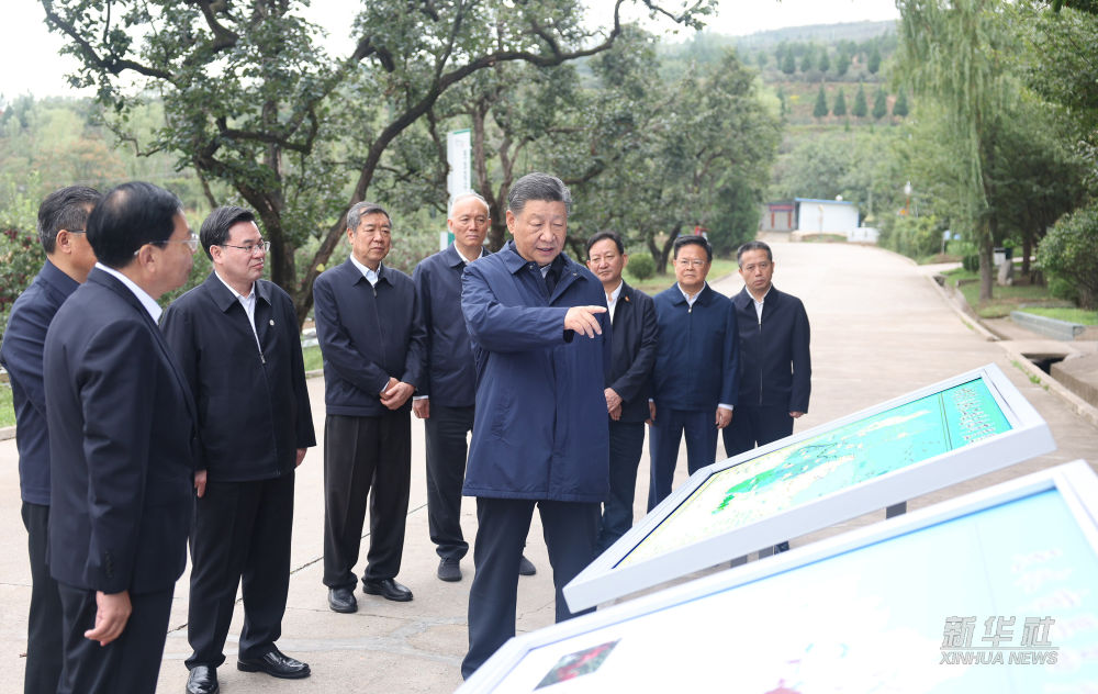 习近平在陕西宝鸡市和甘肃天水市考察调研(图6)