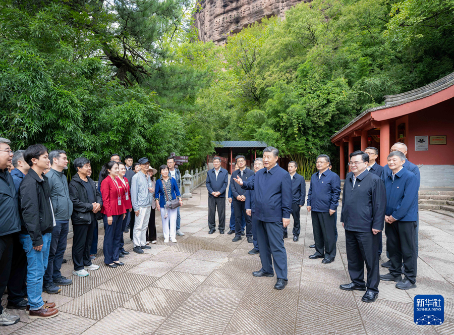 习近平在甘肃考察时强调 深化改革勇于创新苦干实干富民兴陇 奋力谱写中国式现代化甘肃篇章(图12)