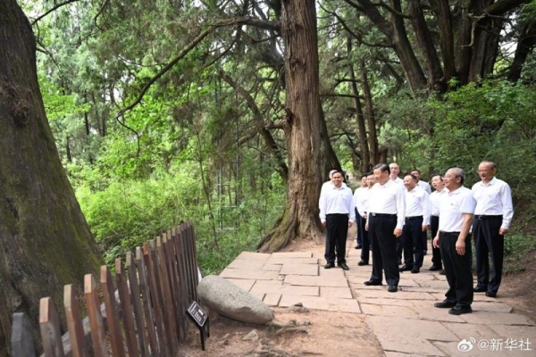 习近平在四川考察调研