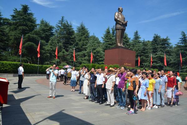 我院十九大精神专题学习暨党支部书记业务培训班在省直党校韶山培训基地举行 (图2)